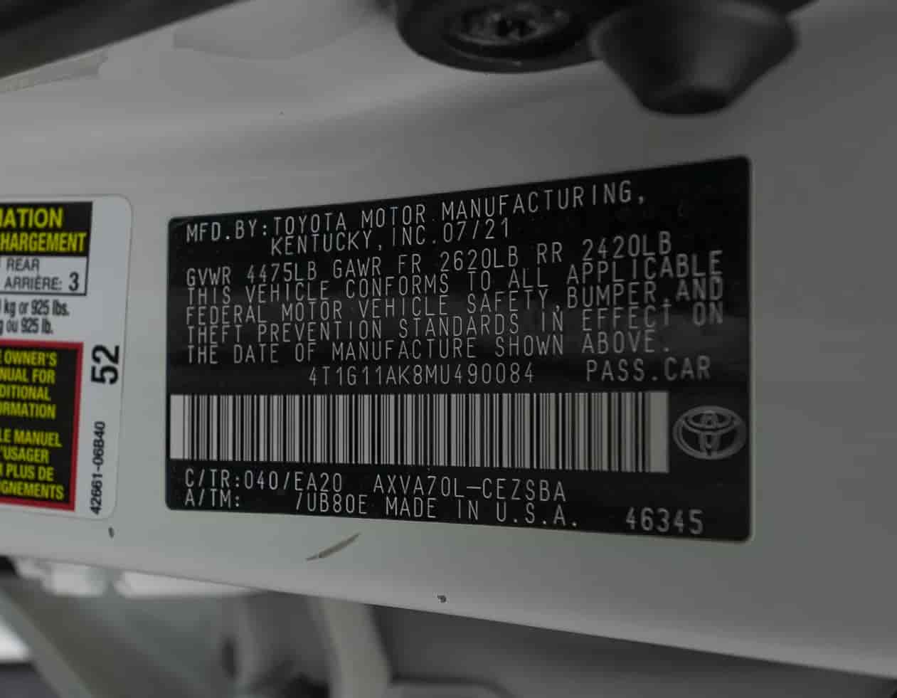 TOYOTA Camry - 10