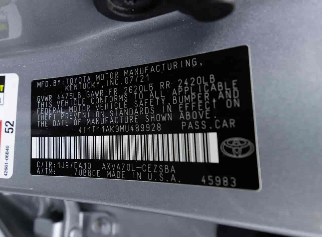 TOYOTA Camry - 10