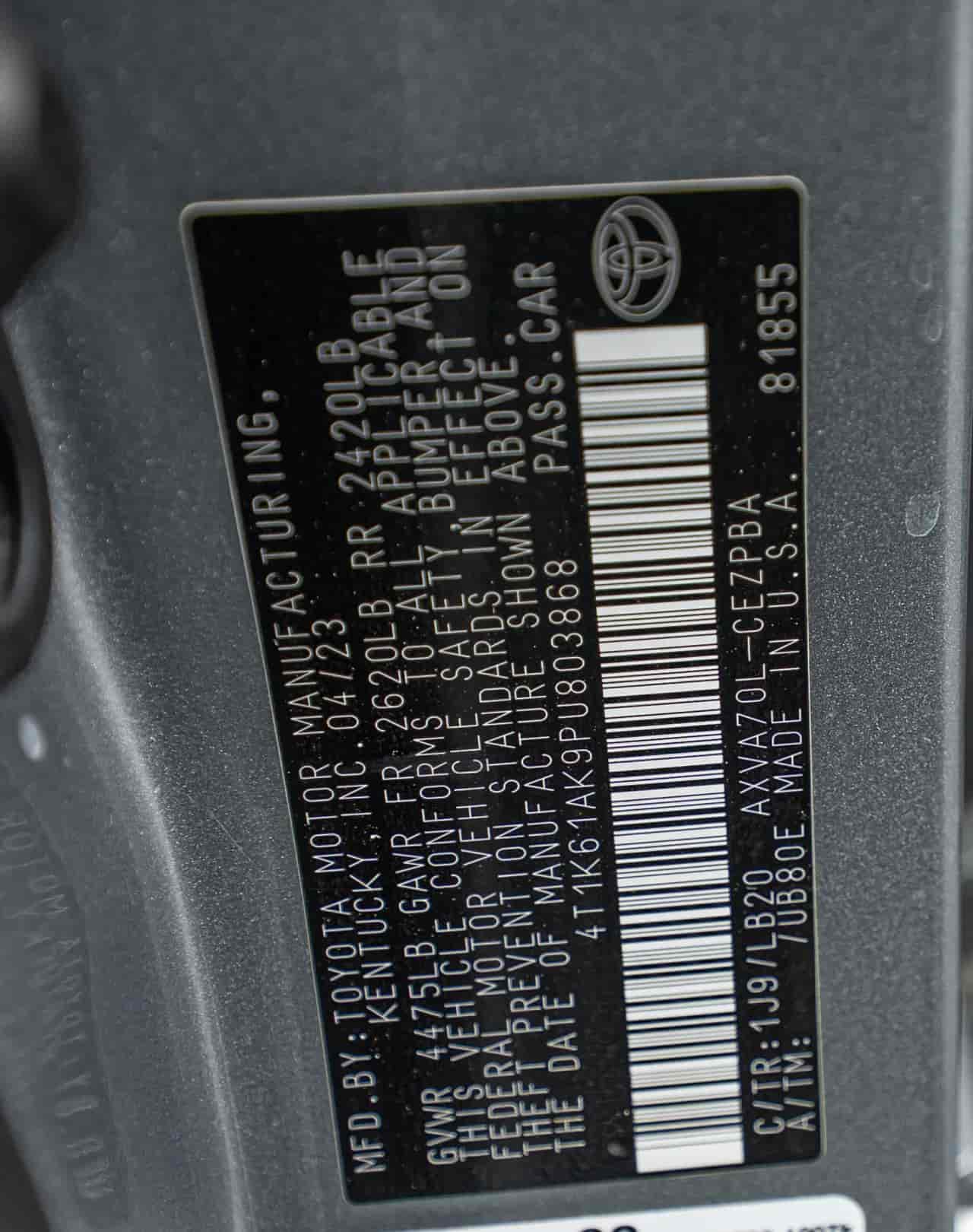 TOYOTA Camry - 10