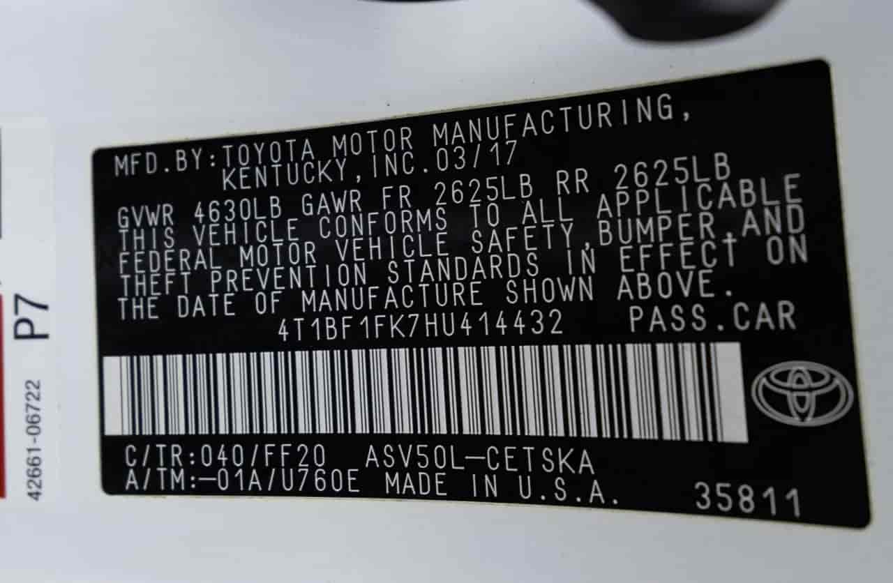 TOYOTA Camry - 10